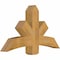 Ekena Millwork Alberta Rough Sawn Timber Gable Bracket, Western Red Cedar, 48"W x 28"H x 6"D x 6"F, 14/12 Pitch GBW048X28X0606ALB00RWR - alternate 2